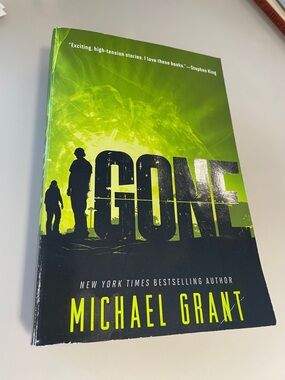 GONE by Michael Grant - Neon Green & Black Paperback